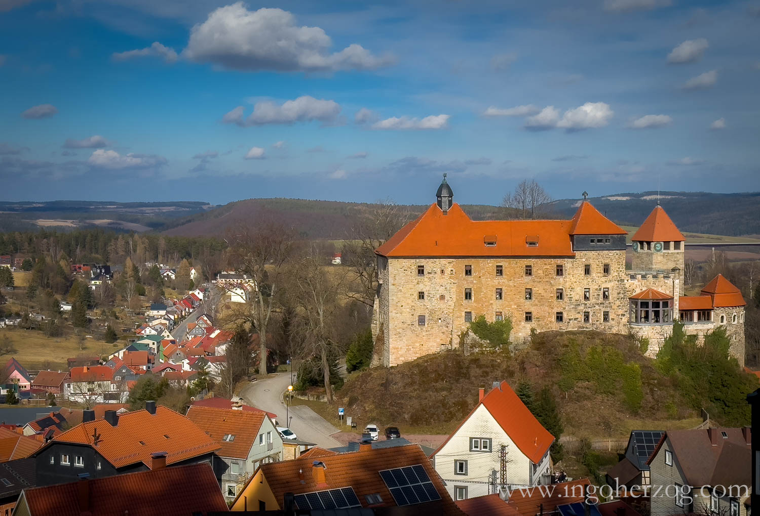 Blick auf die Elgersburg
